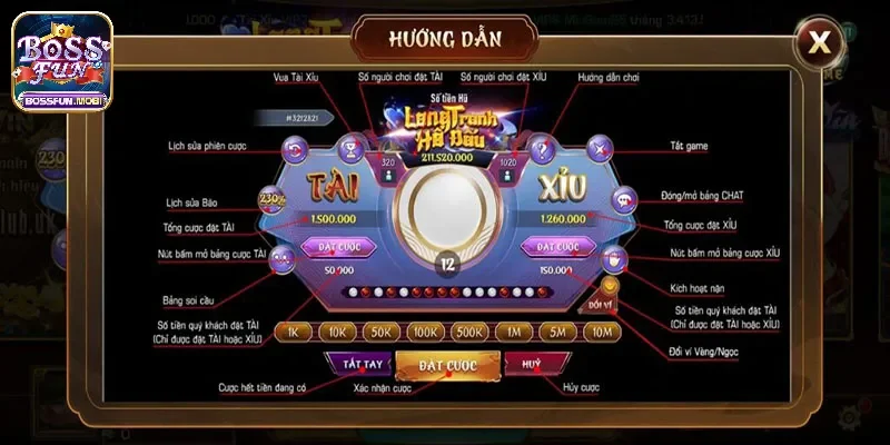 Tài xỉu Iwin Bossfun