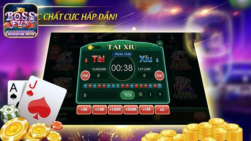 Tài xỉu 68 tại Bossfun